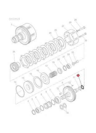 Massey Ferguson - O Ring - 70923989 - Farming Parts