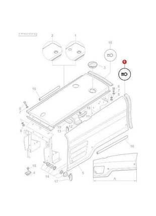 Massey Ferguson - Seal - 3815428M1 - Farming Parts