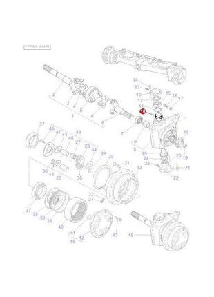 Massey Ferguson - Final Drive Pivot - 3426523M2 - Farming Parts