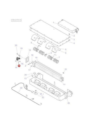 Massey Ferguson - Valve Radiator - 3904316M1 - Farming Parts