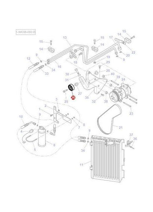 Massey Ferguson - Roller Assy - 4270319M2 - Farming Parts