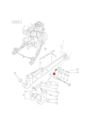 Massey Ferguson - Bush Locking Plate - 3384183M2 - Farming Parts