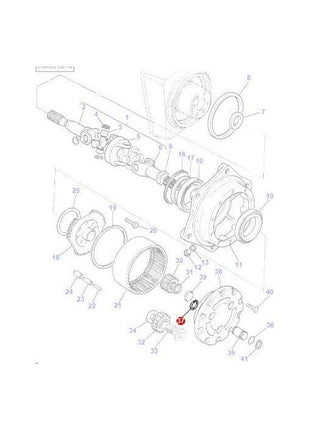 Massey Ferguson - Segment - 3426957M1 - Farming Parts