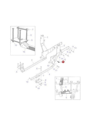 Massey Ferguson - Bolt M20x50 - AL5002206 - Farming Parts