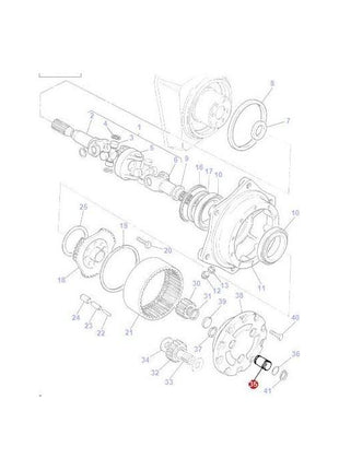 Massey Ferguson - Clevis Pin - 3426960M1 - Farming Parts