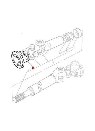 Massey Ferguson - Yoke - 3475908M1 - Farming Parts