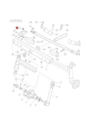 Massey Ferguson - Woodruff Key - 350355X1 - Farming Parts