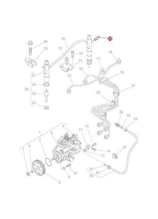 Massey Ferguson - Cap - 4224801M1 - Farming Parts