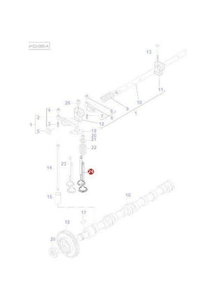 Massey Ferguson - Inlet Valve - V837069003 - Farming Parts