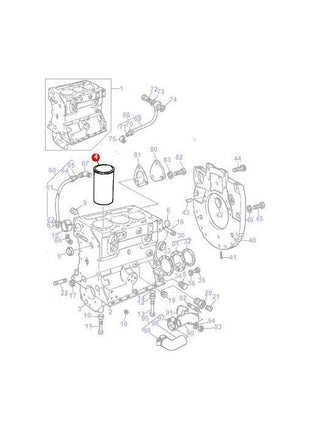 Massey Ferguson - Liner Unfinished - 734179M1 - Farming Parts