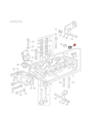 Massey Ferguson - Nut Cylinder Head - 1476263X1 - Farming Parts