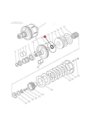 Massey Ferguson - Gasket - 3582934M1 - Farming Parts