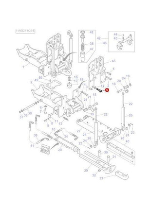 Massey Ferguson - Bolt M18x55 - 3010892X1 - Farming Parts