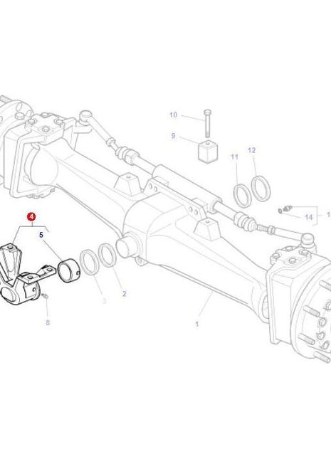 Massey Ferguson - Bearing Carrier - 3810629P92 - Farming Parts