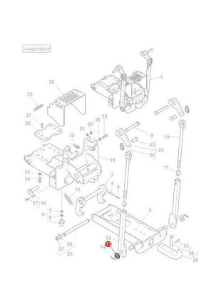 Massey Ferguson - Washer - 3019558X1 - Farming Parts