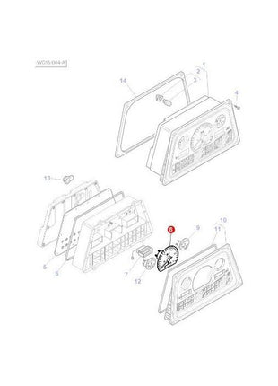 Massey Ferguson - Rev Counter - 3907416M91 - Farming Parts