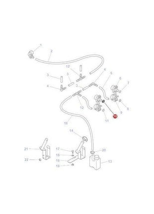 Massey Ferguson - Padding Green - 4270217M1 - Farming Parts