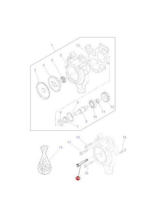 Massey Ferguson - Stud - 4223102M1 - Farming Parts