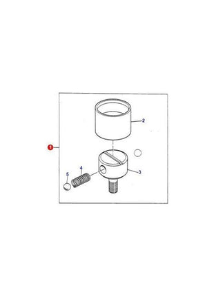 Massey Ferguson - Detent Kit - 1672123M91 - Farming Parts