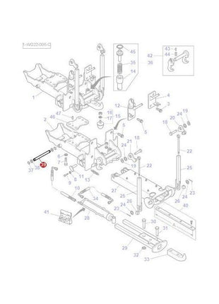 Massey Ferguson - Clevis Pin - 3793550M1 - Farming Parts