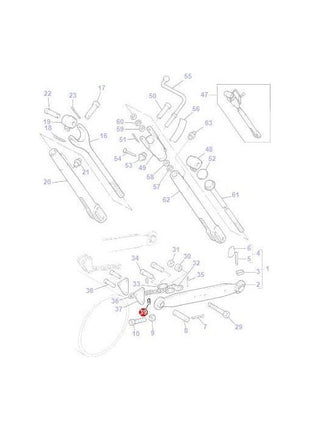 Massey Ferguson - Hair Pin - 195416M1 - Farming Parts