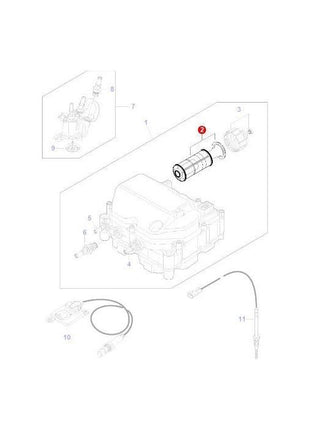 Massey Ferguson - Filter Ad Blue - V837079423 - Farming Parts