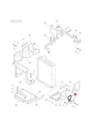 Massey Ferguson - Wire - 3808671M1 - Farming Parts