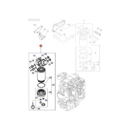 Massey Ferguson - Primer Pump - 4288692M2 - Farming Parts