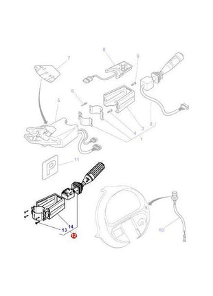 Massey Ferguson - Combi Switch - 4293962M92 - ACW0189490 - Farming Parts