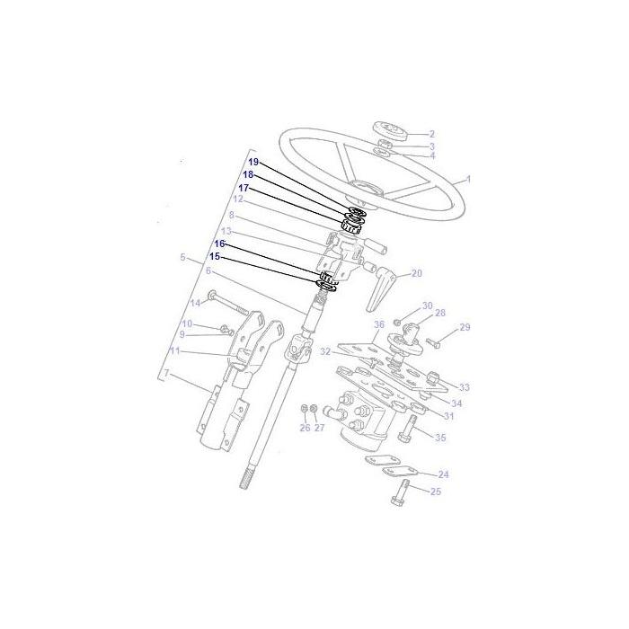 Massey Ferguson - Bushing Kit - 3478262M91 - Farming Parts
