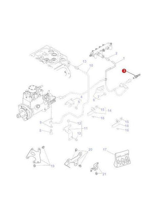 Massey Ferguson - Connection - 4224984M1 - Farming Parts