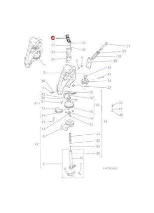 Massey Ferguson - Knotter Knife - 918748M1 - Farming Parts