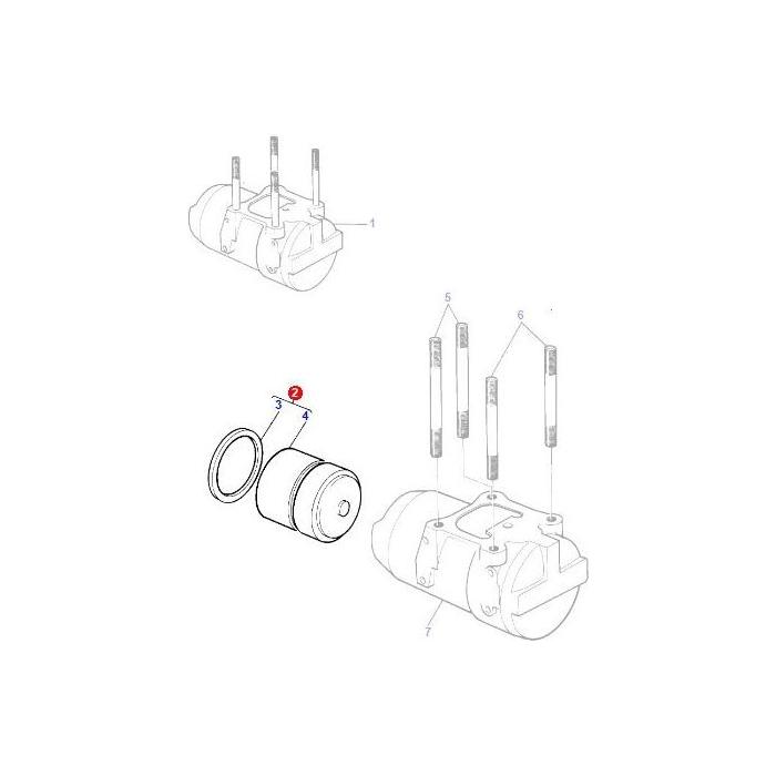 Massey Ferguson - Piston Lift Arms - 1665738M91 - Farming Parts