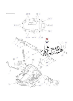 Massey Ferguson - Lift Arm L/H Side - 3796038M3 - 3796038M4 - Farming Parts