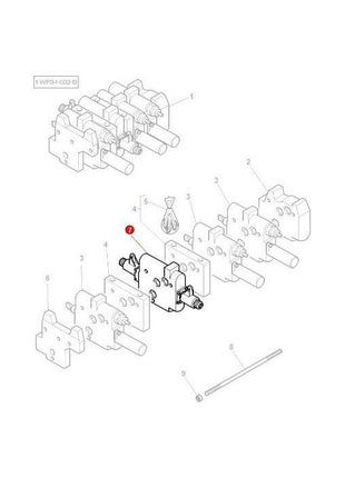 Massey Ferguson - Pressure Valve - 3796943M3 - Farming Parts