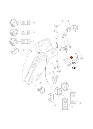 Massey Ferguson - Flasher Unit - ACP0375190 - Farming Parts