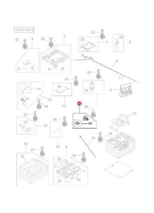 Massey Ferguson - Actuation - F312500030130 - Farming Parts