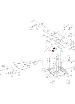 Massey Ferguson - Release Plate - F275500030100 - Farming Parts