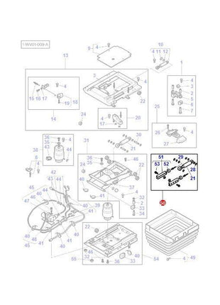 Massey Ferguson - Shock Absorber - F312500030100 - Farming Parts