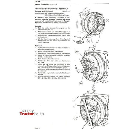 500srs Workshop Manual - 1856072M2 - Massey Tractor Parts