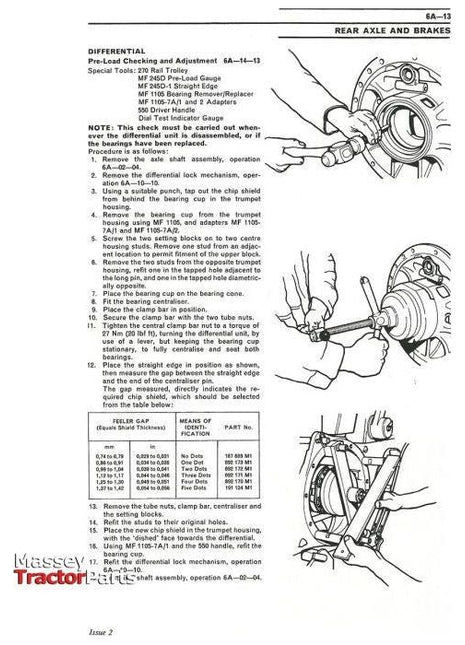 500srs Workshop Manual - 1856072M2 - Massey Tractor Parts