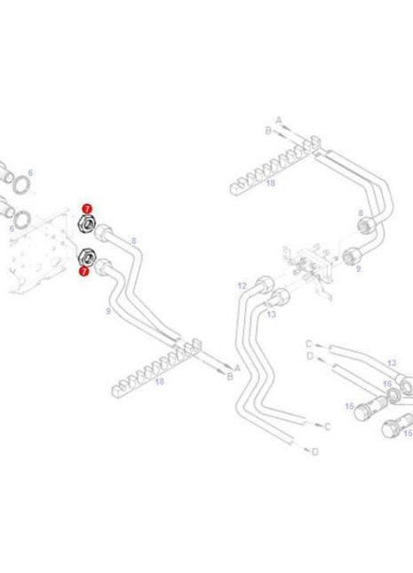 Massey Ferguson - Nut - X435906000000 - Farming Parts