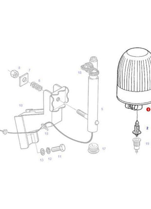 Fendt - Beacon - G339900140011 - Farming Parts