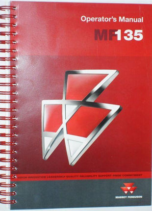 Massey Ferguson - 135 Operators Manual - 819395M2 - Farming Parts