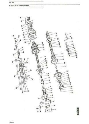 Massey Ferguson - 188 Workshop Manual - 1856001M1 - Farming Parts