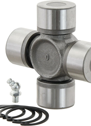 A Sparex Universal Joint - 41 x 108mm (Standard Duty) featuring a grease fitting and five retaining clips, branded as Sparex Part No.S.51983.