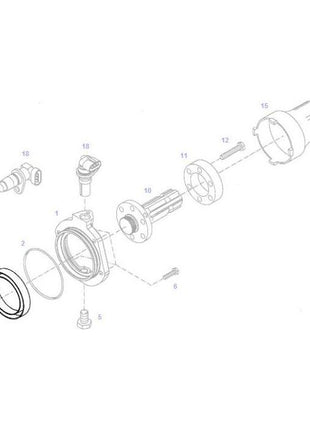 Fendt - Shaft Seal - X550162801000 - Farming Parts