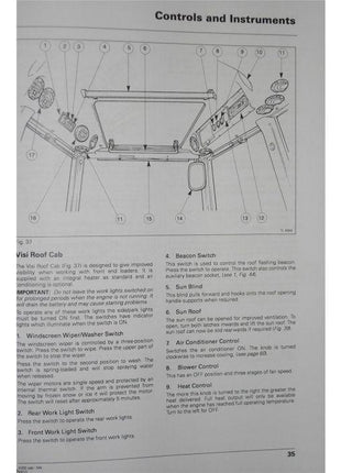 Massey Ferguson - 4200 Series Operators Manual - 1857014M4 - Farming Parts