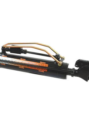 The Sparex Hydraulic Top Link (Cat.-/2) and Q.R CBM Hook, featuring an 80mm cylinder bore, a minimum length of 580mm, and an orange numeric scale on its side, is an ideal implement for tractors.