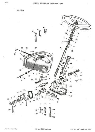 Massey Ferguson - 35/35x Parts Manual - 819045M4 - Farming Parts